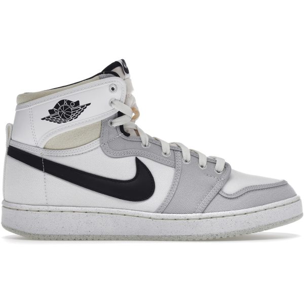 Jordan 1 Retro AJKO White Black Grey Fog