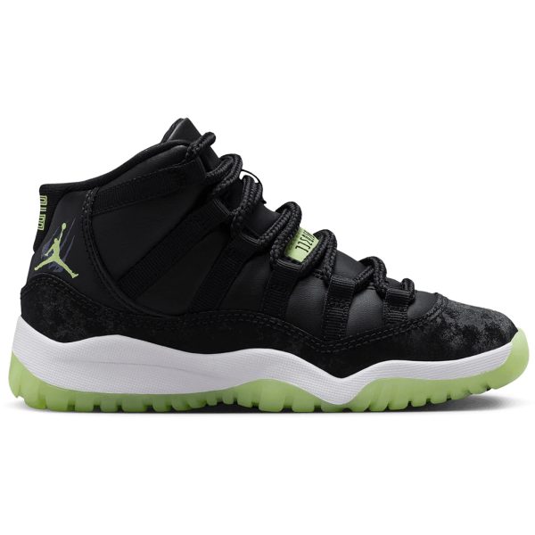 Jordan 11 Retro Black Barely Volt (PS)