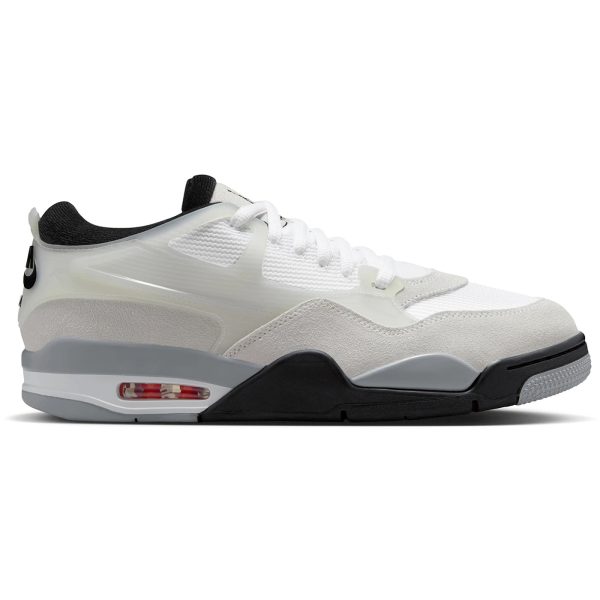 Jordan 4 RM White Light Smoke Grey Black