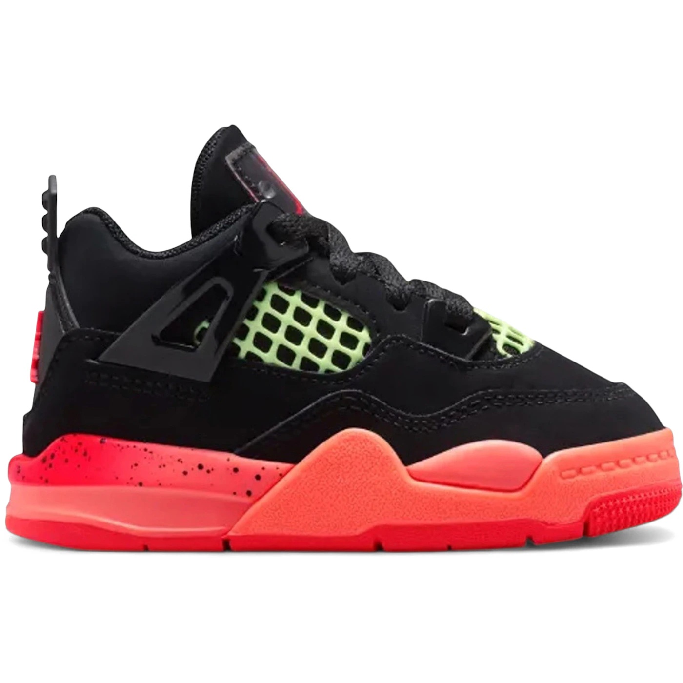 Jordan 4 Retro Black Bright Mango Barely Volt Infrared 23 2 Jordan 4 Retro Black Bright Mango Barely Volt Infrared 23 4