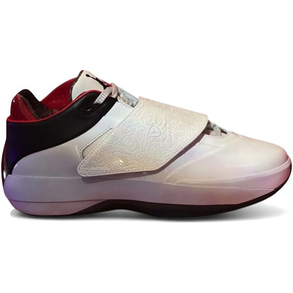 Jordan 40-20 White Varsity Red