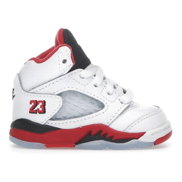 Jordan 5 Retro Fire Red Black Tongue (2025) (TD)