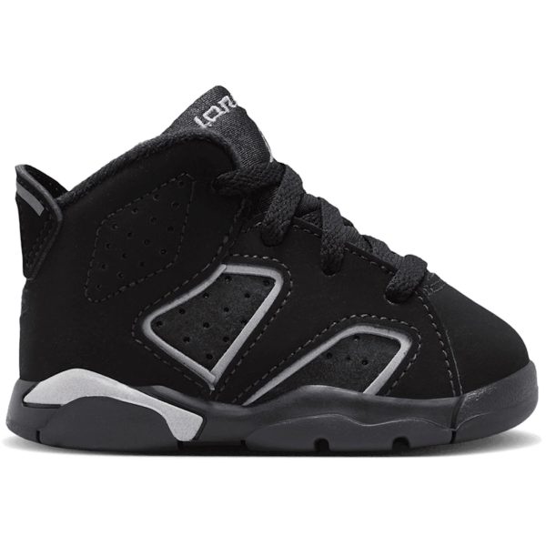 Jordan 6 Retro Black Multi-Color Reflect Silver