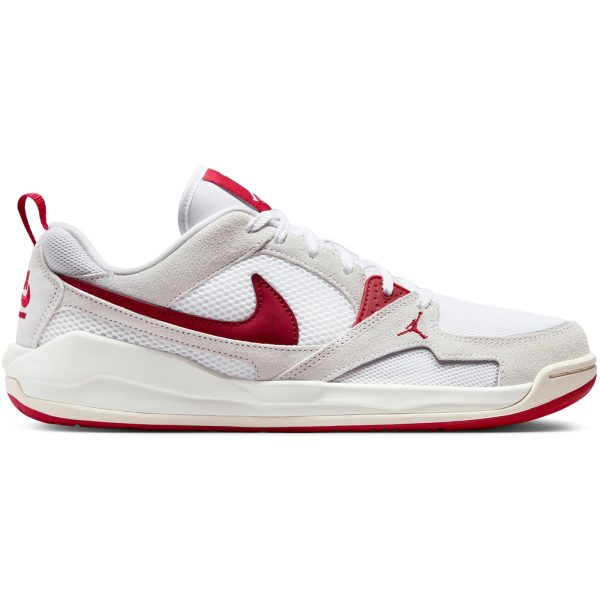 Jordan CMFT Era White Sail Black Varsity Red