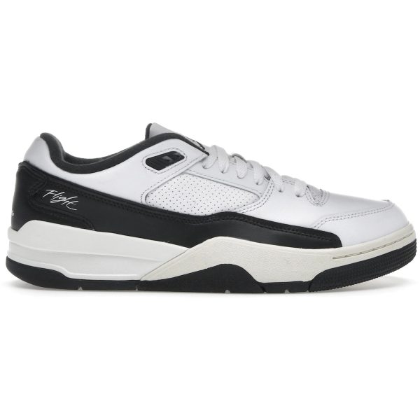 Jordan Flight Court White Black Sail