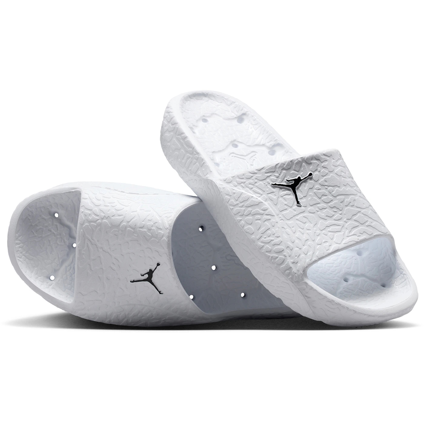 Jordan Franchise Shower Slide White Black 2 Jordan Franchise Shower Slide White Black 3