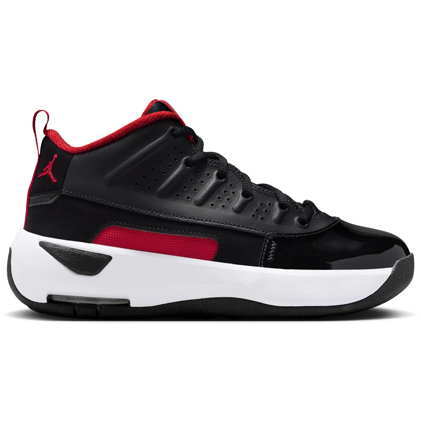 Jordan Max Aura 7 Black Varsity Red (GS) 2 Jordan Max Aura 7 Black Varsity Red GS 2