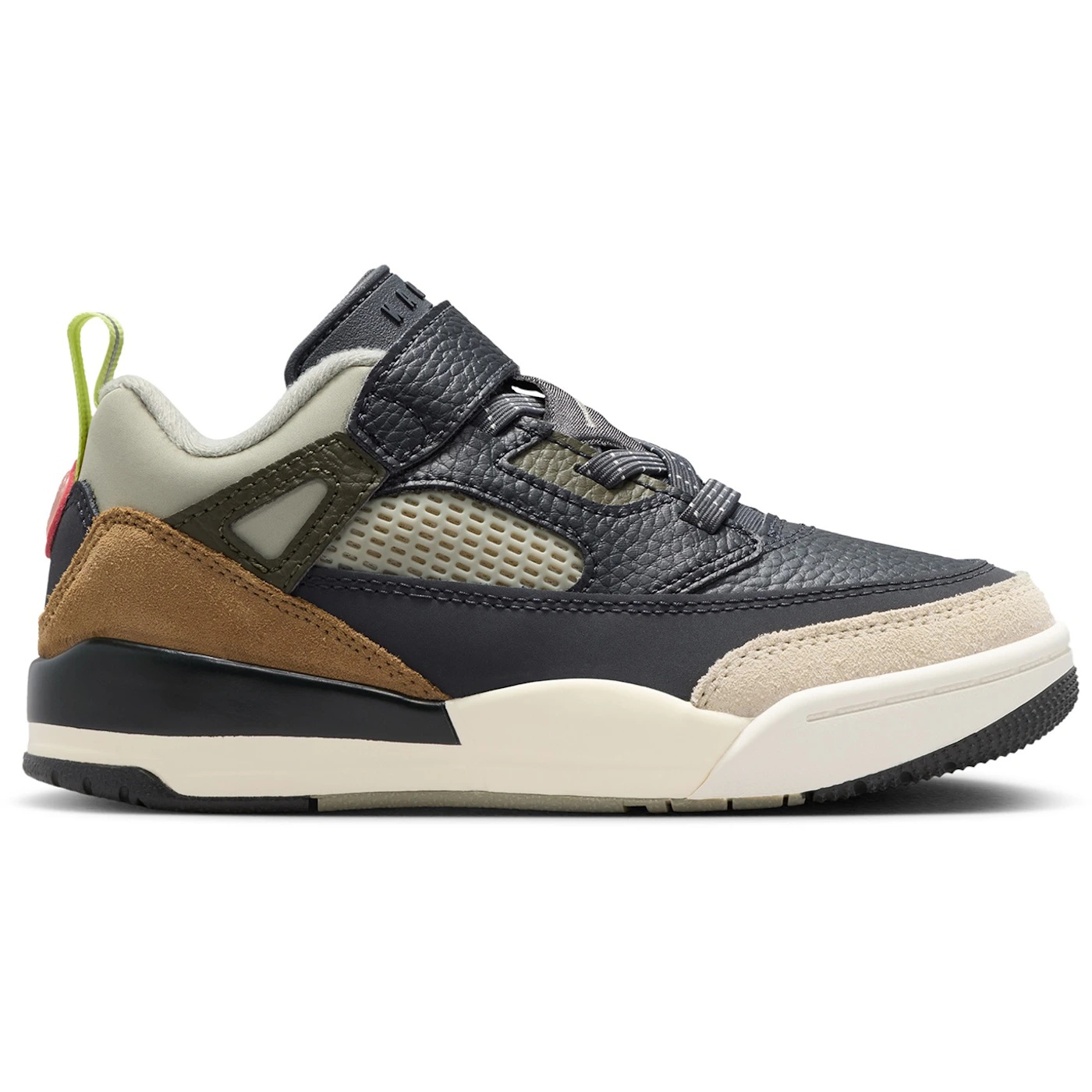 Jordan Spizike Low Anthracite Mango Cargo Khaki (PS) 1 Jordan Spizike Low Anthracite Mango Cargo Khaki PS 1