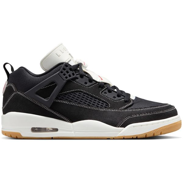 Jordan Spizike Low Black Denim