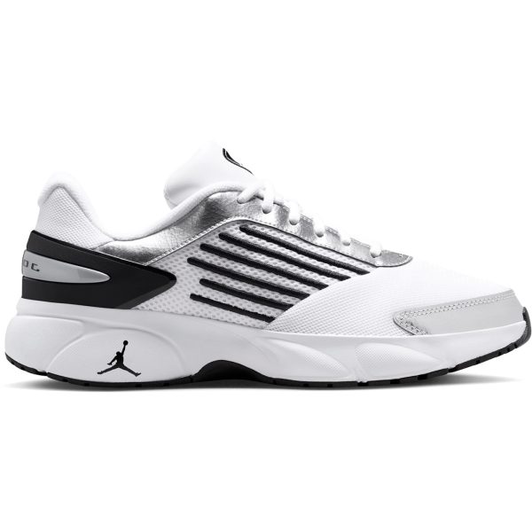 Jordan Trunner Flow White Black Metallic Silver