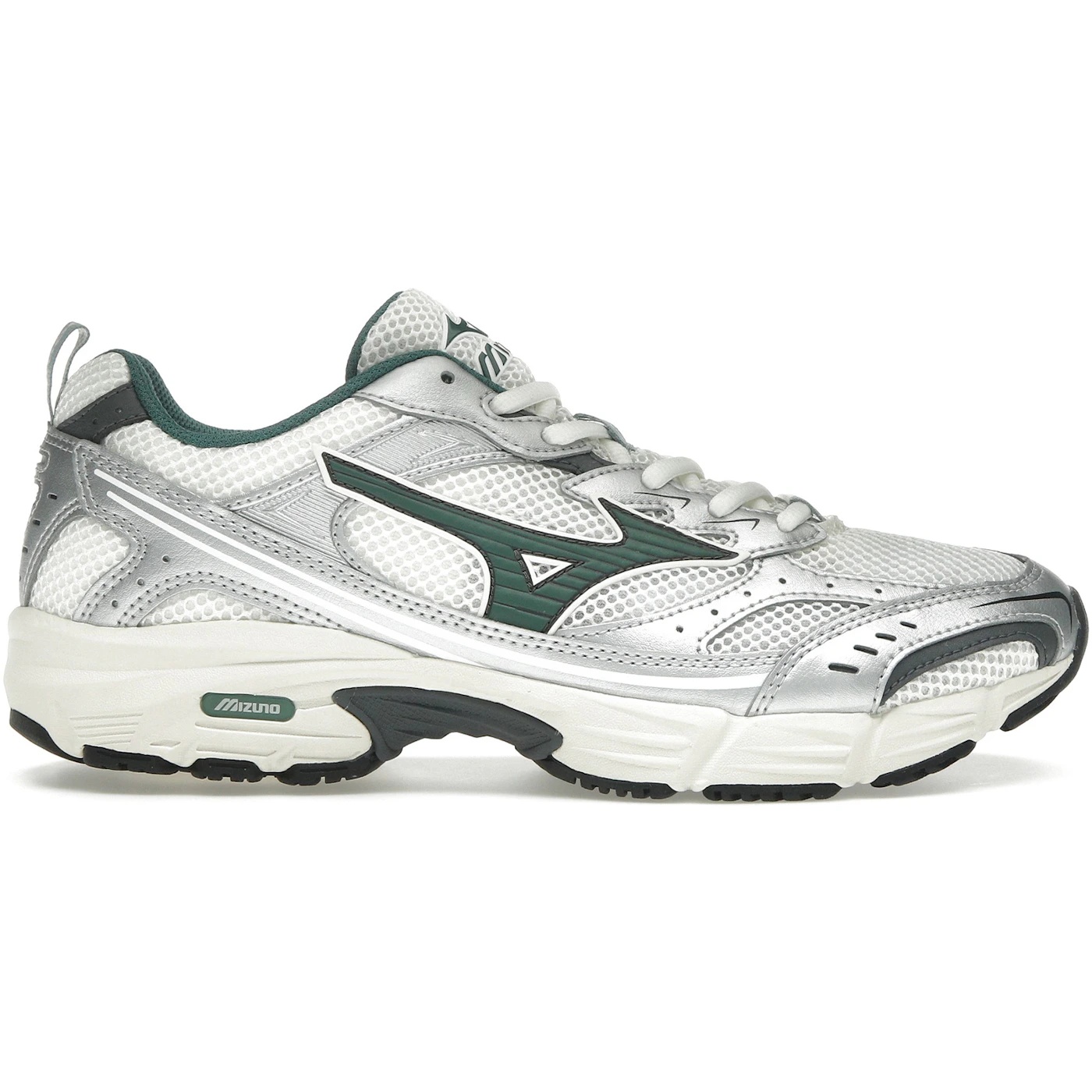 Mizuno MXR Snow White Bistro Green Silver 3 Mizuno MXR Snow White Bistro Green Silver