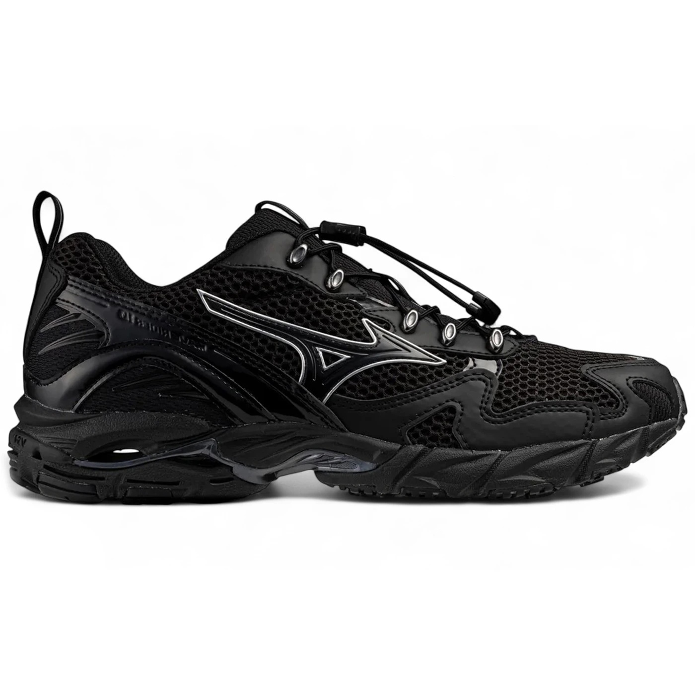 Mizuno SLY Wave Rider 10 Black Silver 2 Mizuno SLY Wave Rider 10 Black Silver 1