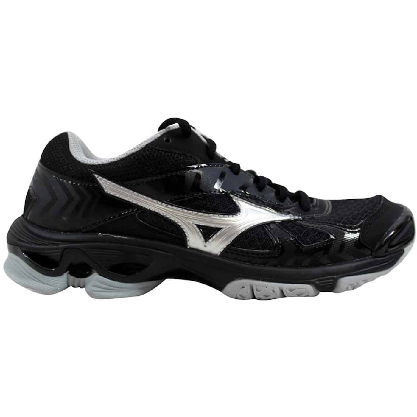 Mizuno Wave Bolt 7 Black (Womens)