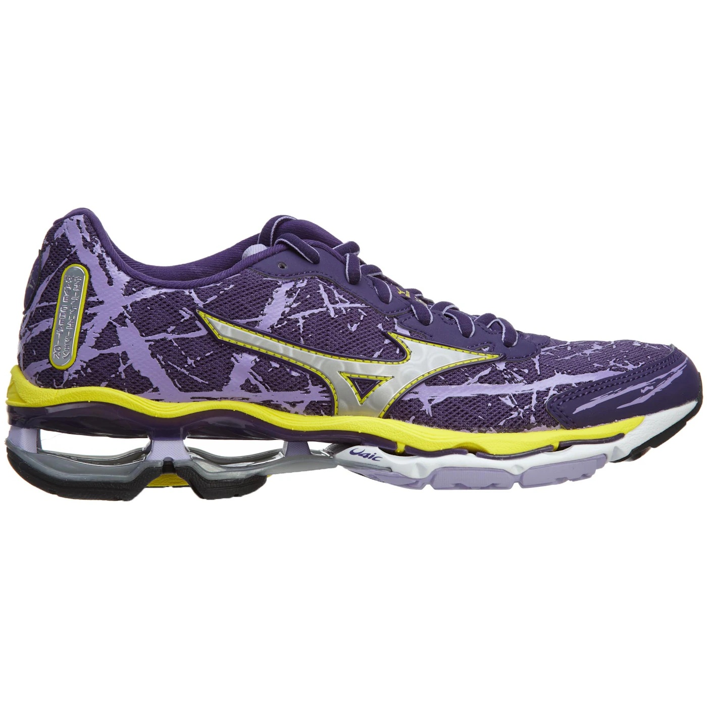 Mizuno Wave Creation 16 Running Shoe Mulberry Purple Silver Womens 1