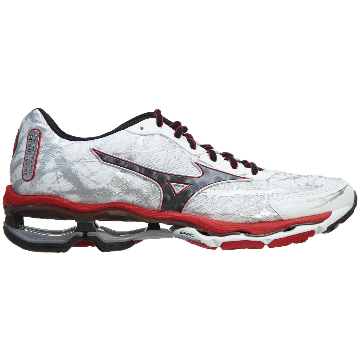 Mizuno Wave Creation 16 White Black Red 1 Mizuno Wave Creation 16 White Black Red 2