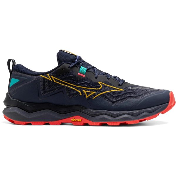 Mizuno Wave Daichi 9 Trail Baritone Blue Citrus