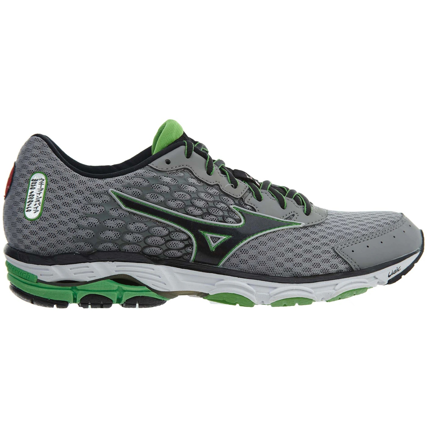 Mizuno Wave Inspire 11 Alloy Black Classic Green 2 Mizuno Wave Inspire 11 Alloy Black Classic Green 3
