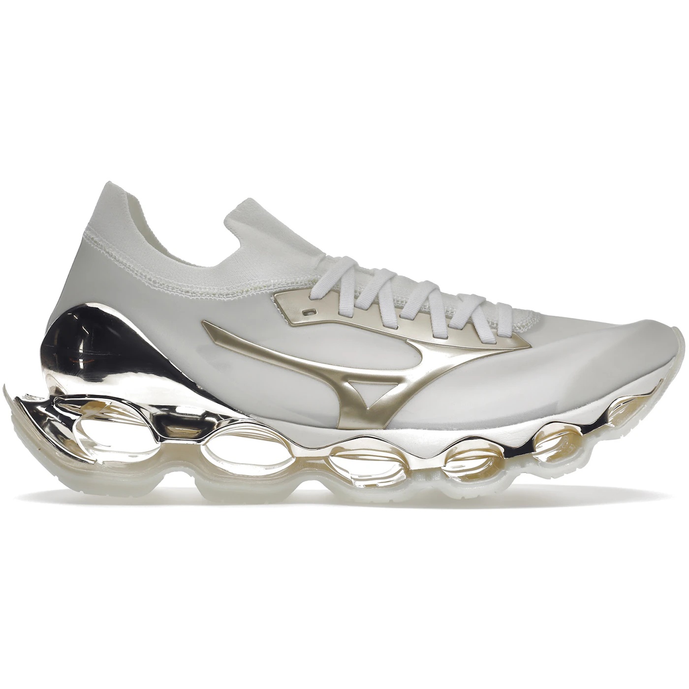 Mizuno Wave Prophecy Hajime Sorayama Champagne Gold 2 Mizuno Wave Prophecy Hajime Sorayama Champagne Gold 3