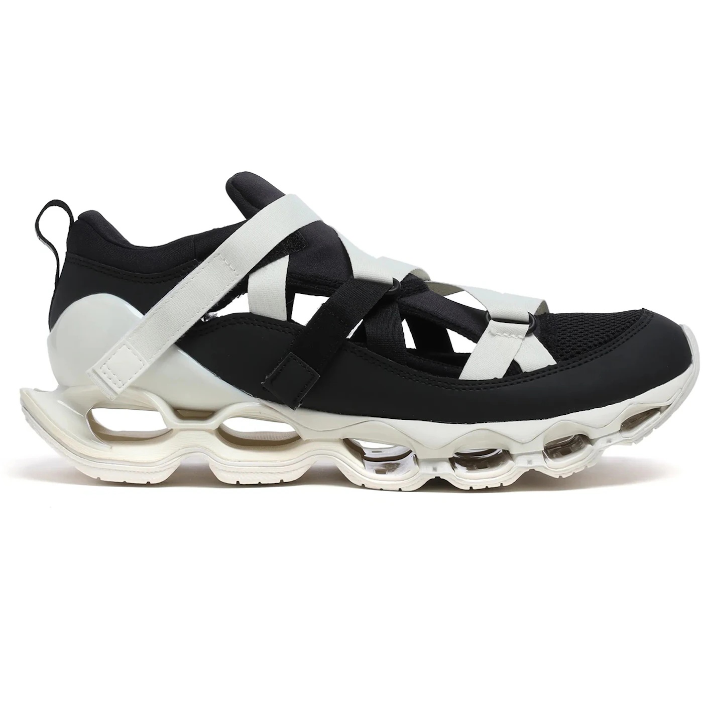 Mizuno Wave Prophecy Strap Black White 2 Mizuno Wave Prophecy Strap Black White 1