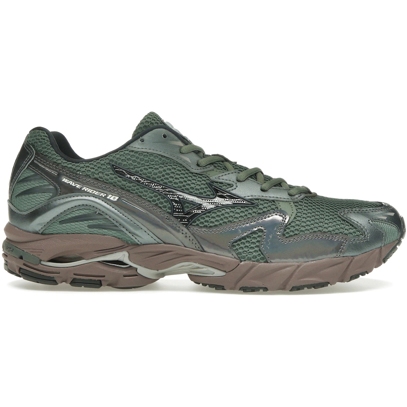 Mizuno Wave Rider 10 Agave Green Black 2 Mizuno Wave Rider 10 Agave Green Black 3