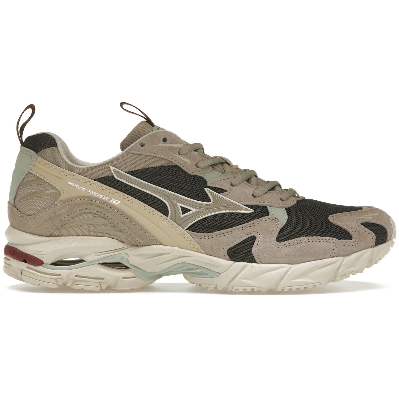 Mizuno Wave Rider 10 Beluga Vintage Khaki 1 Mizuno Wave Rider 10 Beluga Vintage Khaki 1