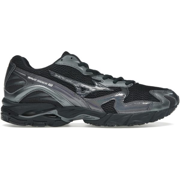 Mizuno Wave Rider 10 Black Sand Metallic Gray
