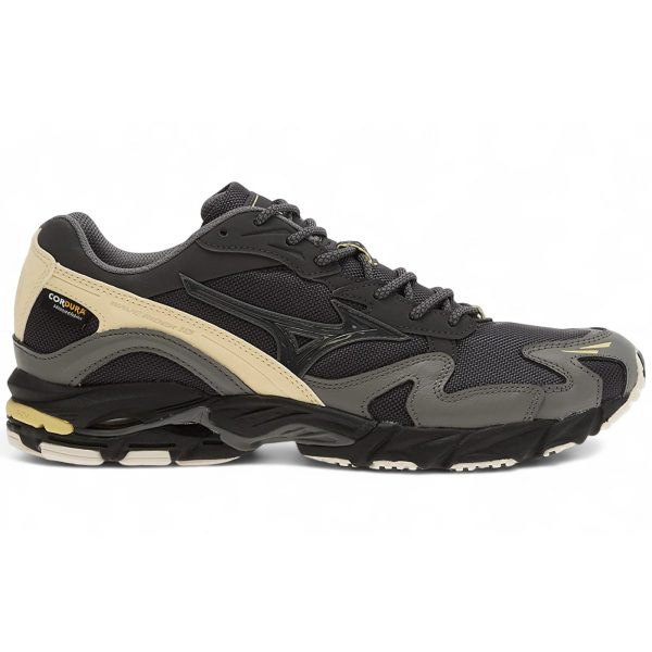 Mizuno Wave Rider 10 Cordura Black Sand Quiet Shade Banana