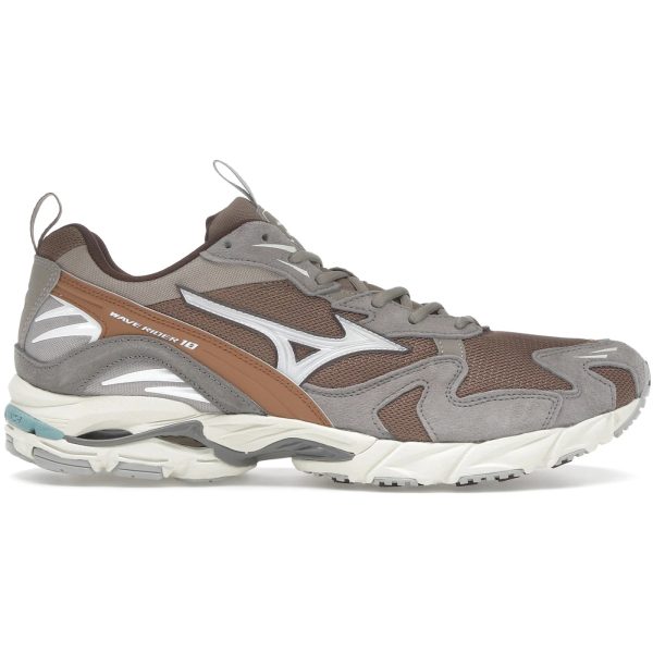 Mizuno Wave Rider 10 Fossil White Thrush