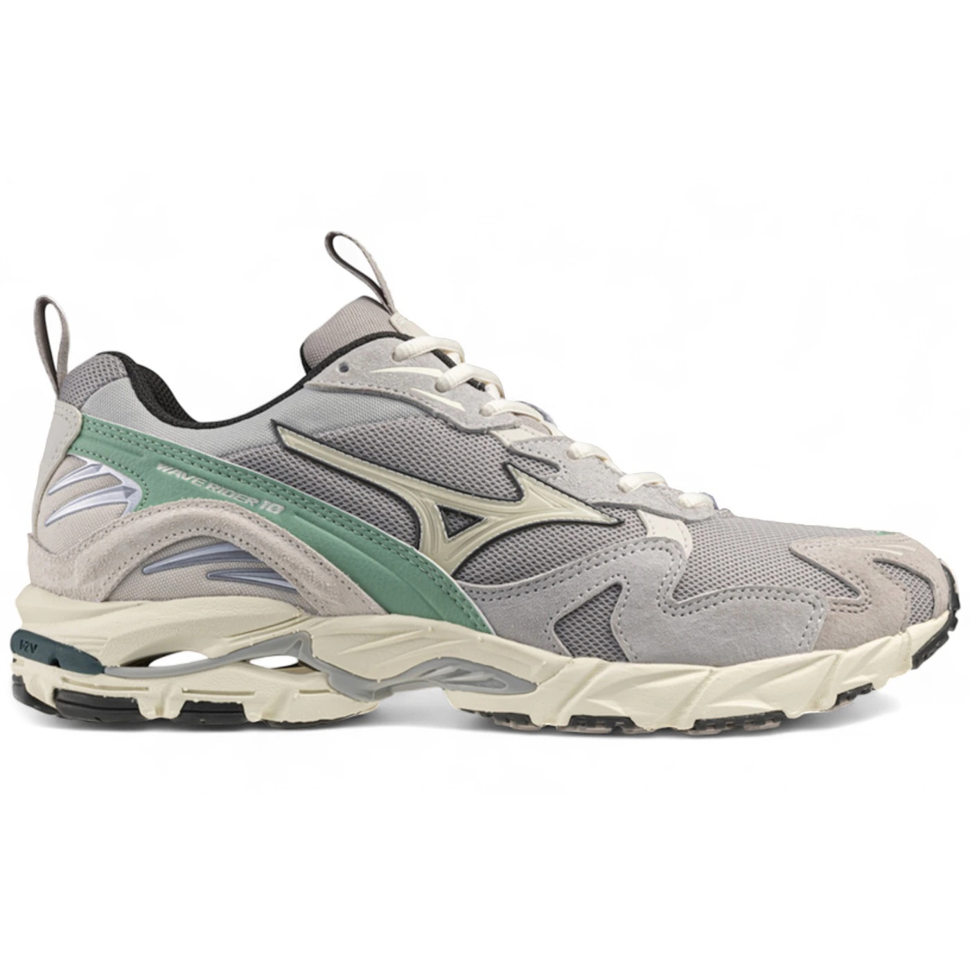 Mizuno Wave Rider 10 Opal Gray Pristine Creme de Menthe 3 Mizuno Wave Rider 10 Opal Gray Pristine Creme de Menthe