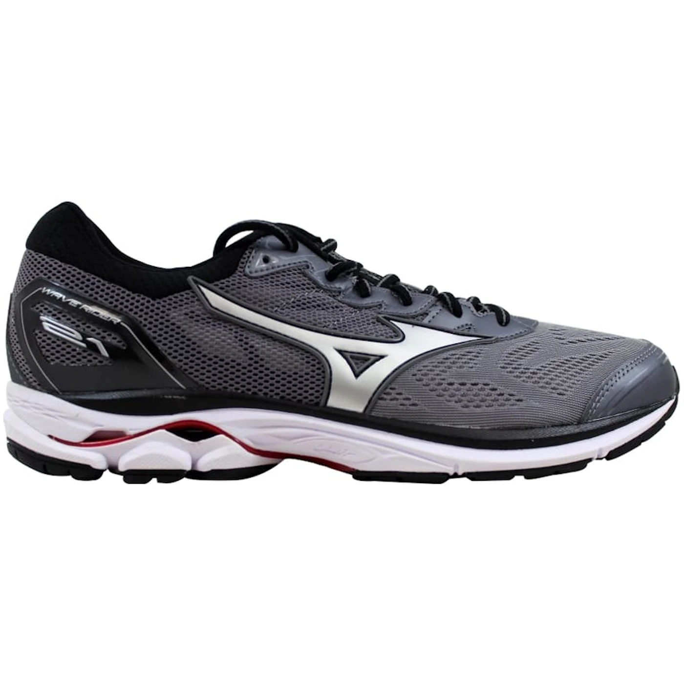Mizuno Wave Rider 21 Silver/White 1 Mizuno Wave Rider 21 SilverWhite 3