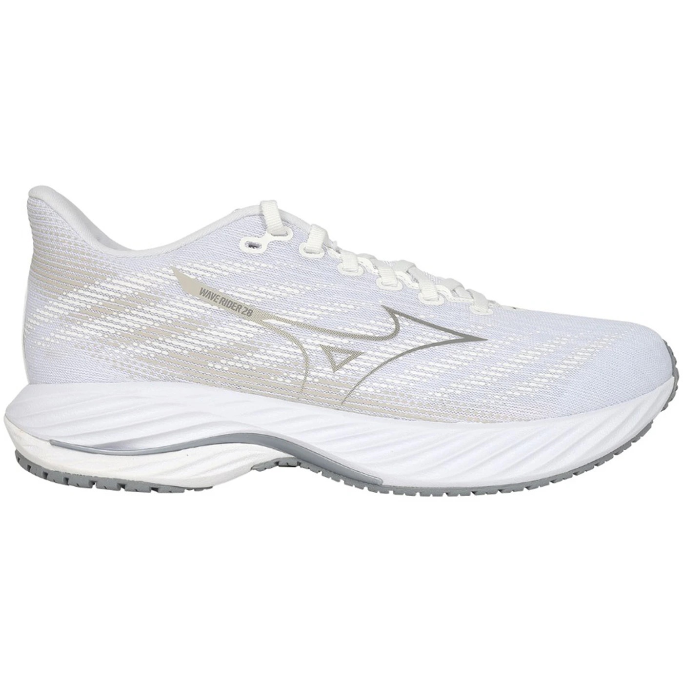 Mizuno Wave Rider 28 White Ultimate Grey 2 Mizuno Wave Rider 28 White Ultimate Grey 3