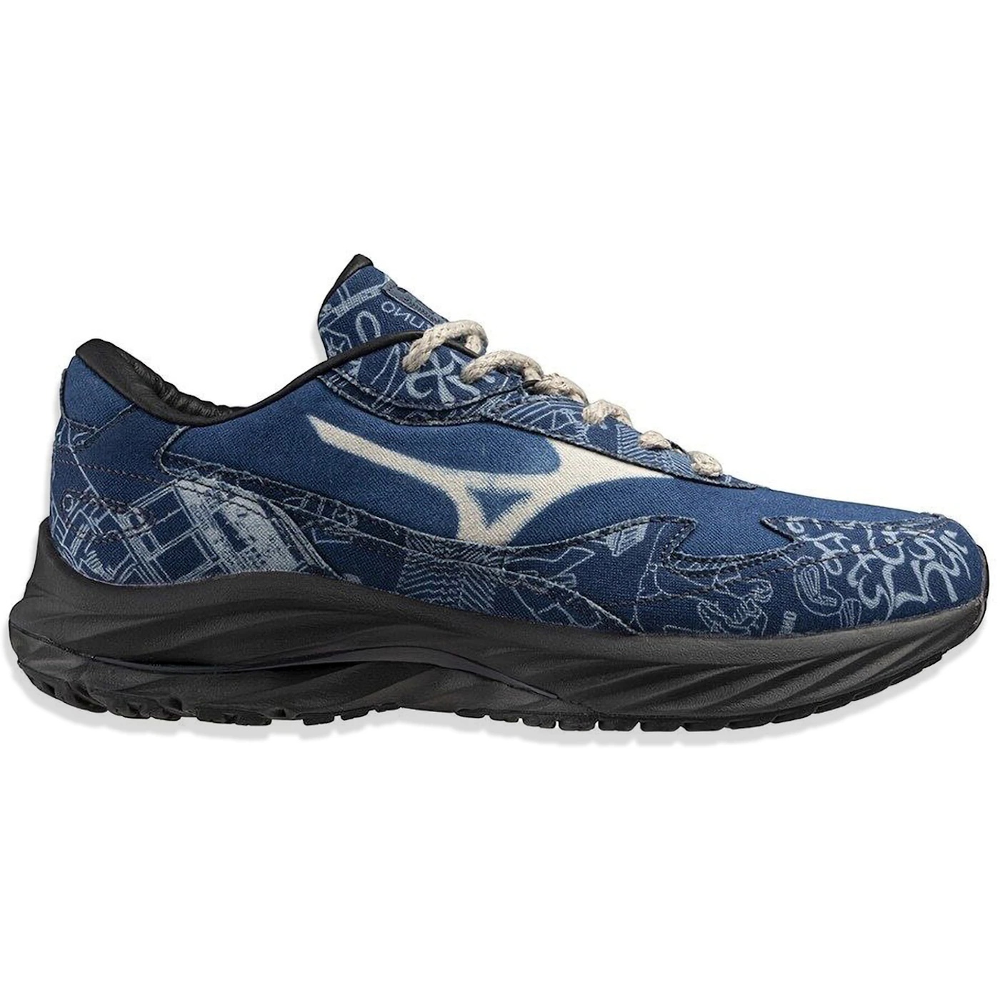 Mizuno Wave Rider Beta BUAISOU Mugen Blue White 1 Mizuno Wave Rider Beta BUAISOU Mugen Blue White 1