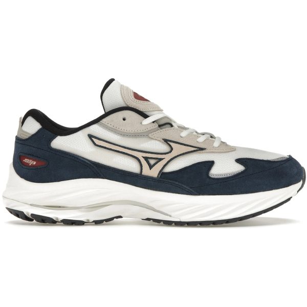 Mizuno Wave Rider Beta White Beige Blue