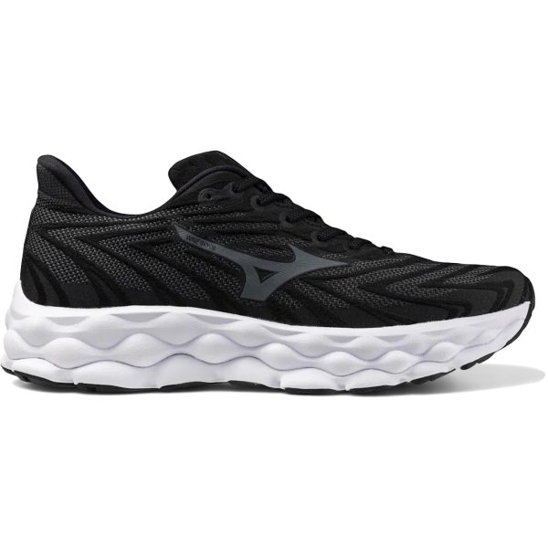 Mizuno Wave Sky 8 Black Metallic Grey