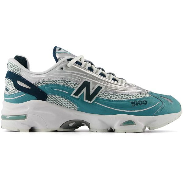 New Balance 1000 Faded Teal White