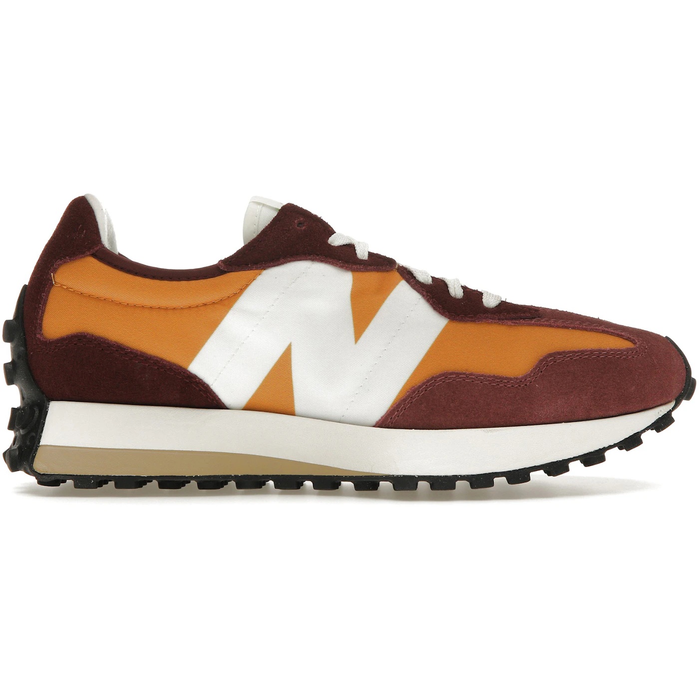 New Balance 327 Burgundy Orange 1 New Balance 327 Burgundy Orange 1