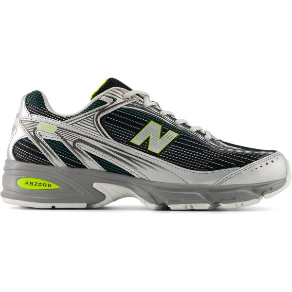 New Balance 509 Silver Metallic Alkaline Green