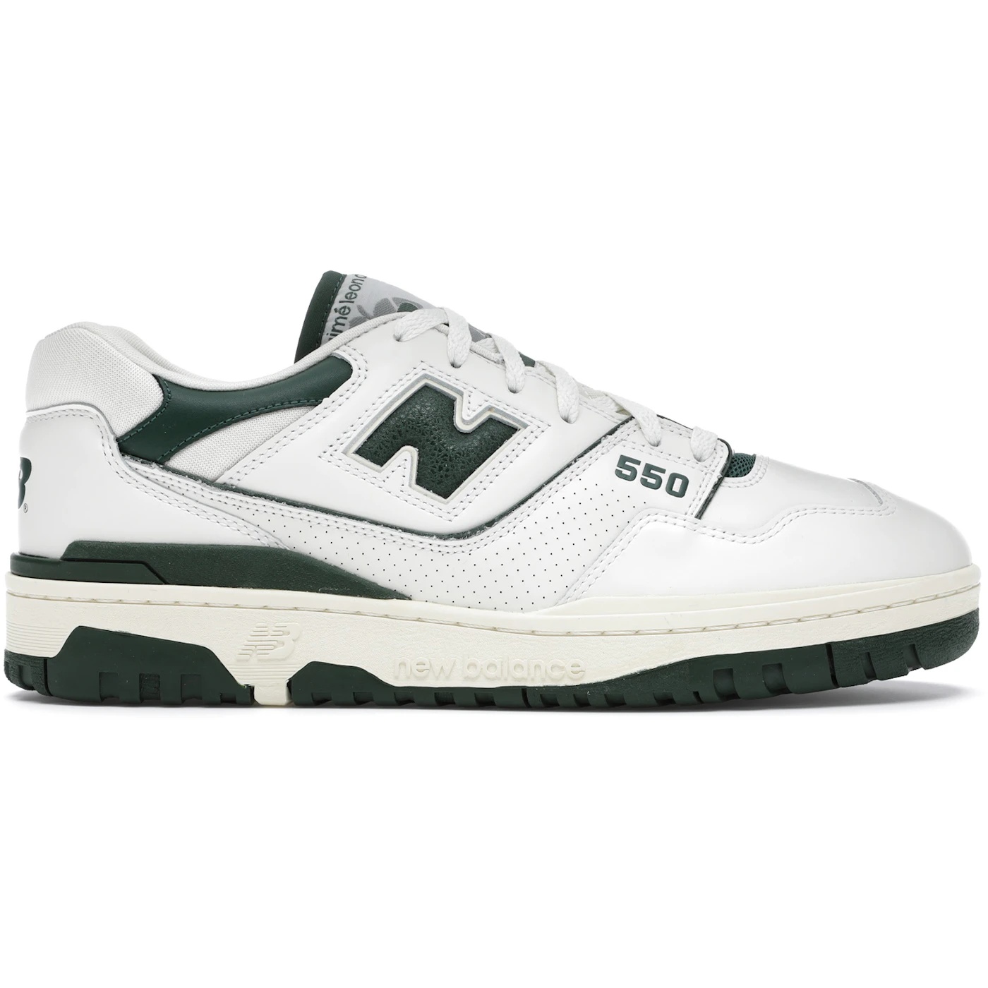 New Balance 550 Aime Leon Dore White Green 1 New Balance 550 Aime Leon Dore White Green