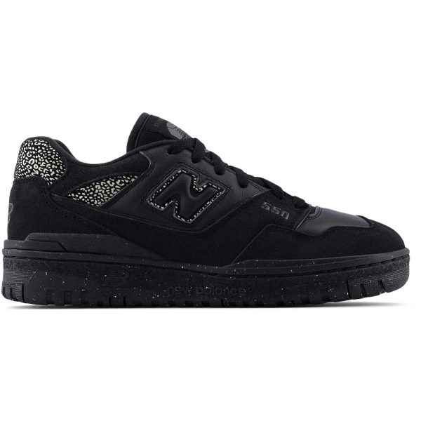 New Balance 550 Black White Leopard (Womens)