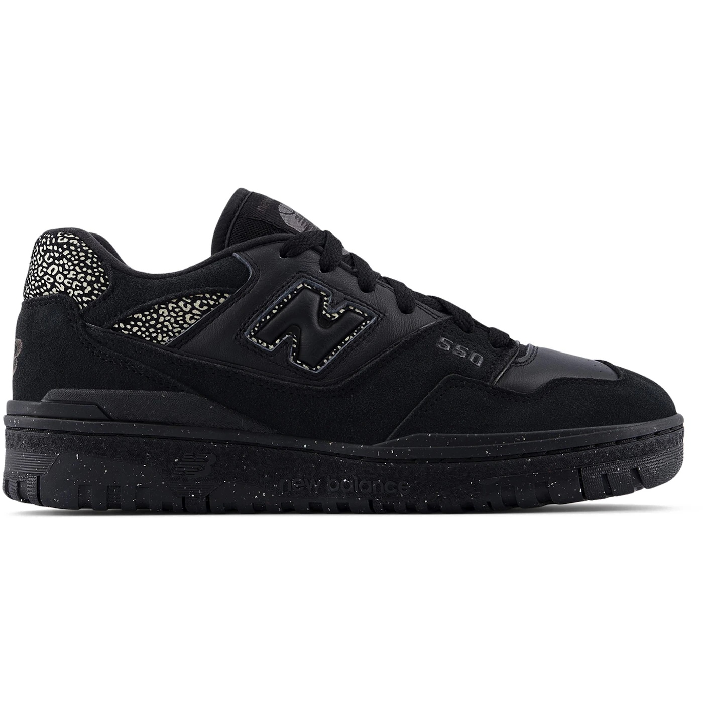 New Balance 550 Black White Leopard (Womens) 2 New Balance 550 Black White Leopard Womens 1