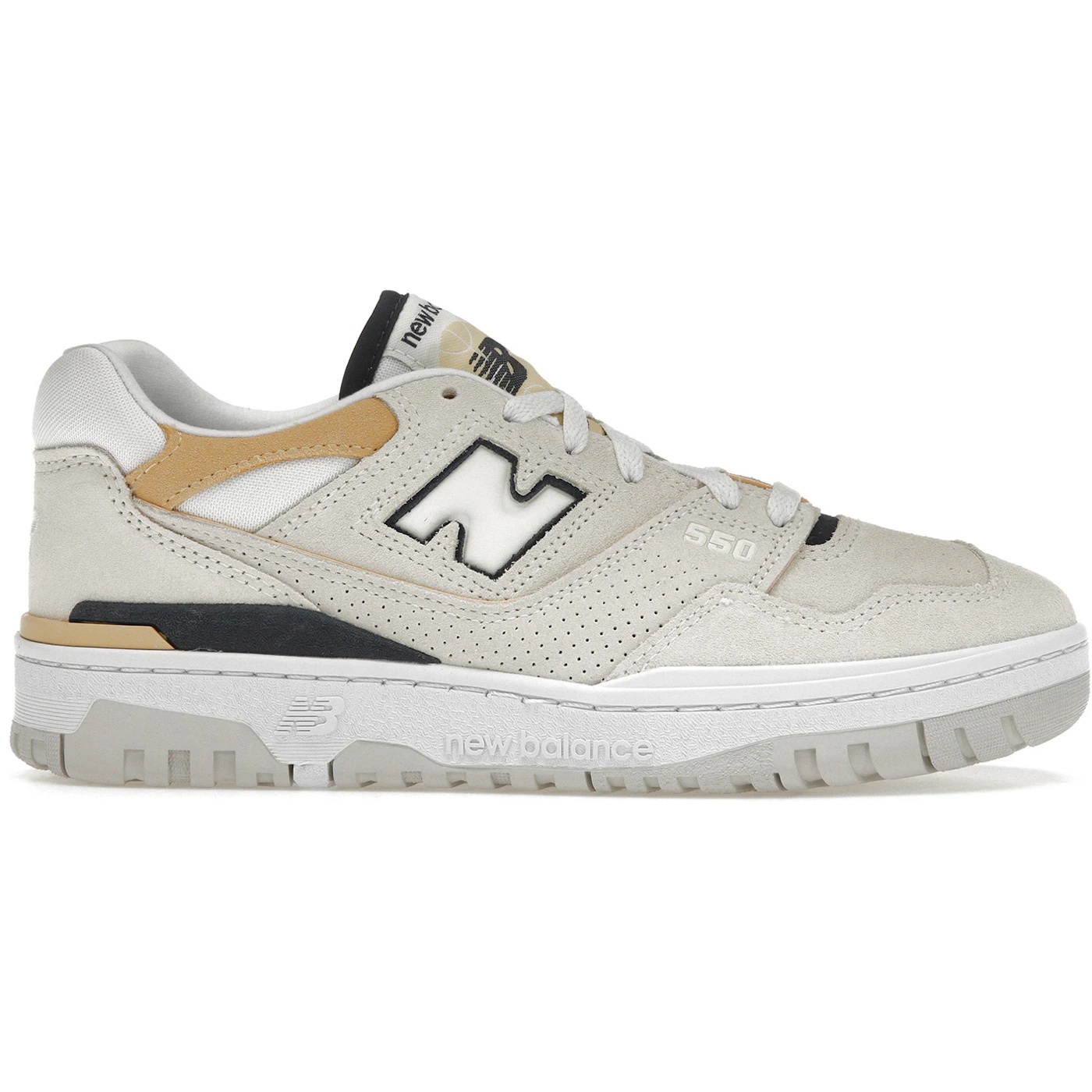 New Balance 550 Sea Salt Navy Raw Sugar (Womens) 1 New Balance 550 Sea Salt Navy Raw Sugar Womens 2