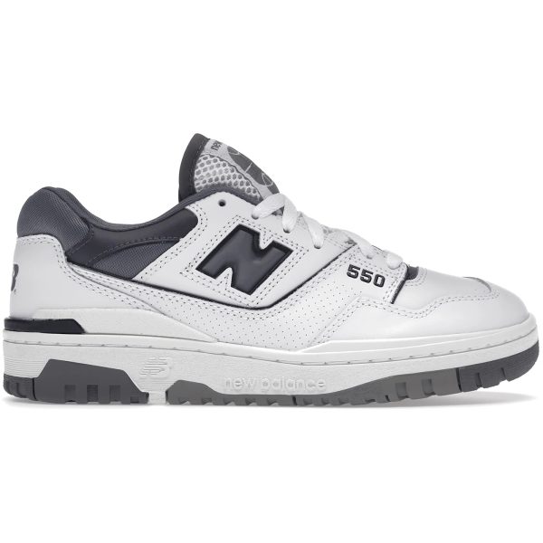 New Balance 550 White Grey Dark Grey