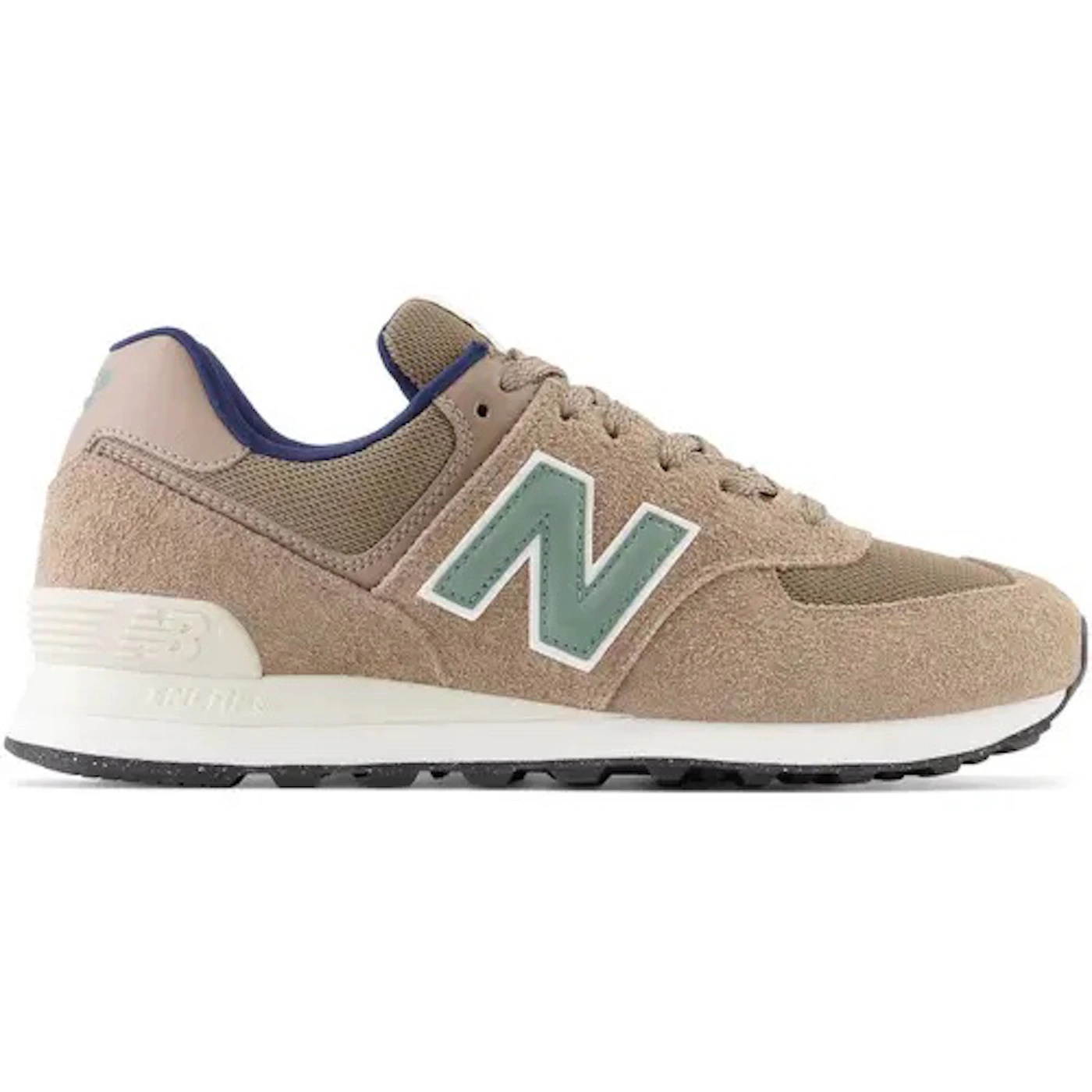 New Balance 574 Brown Grey Navy 1 New Balance 574 Brown Grey Navy 2