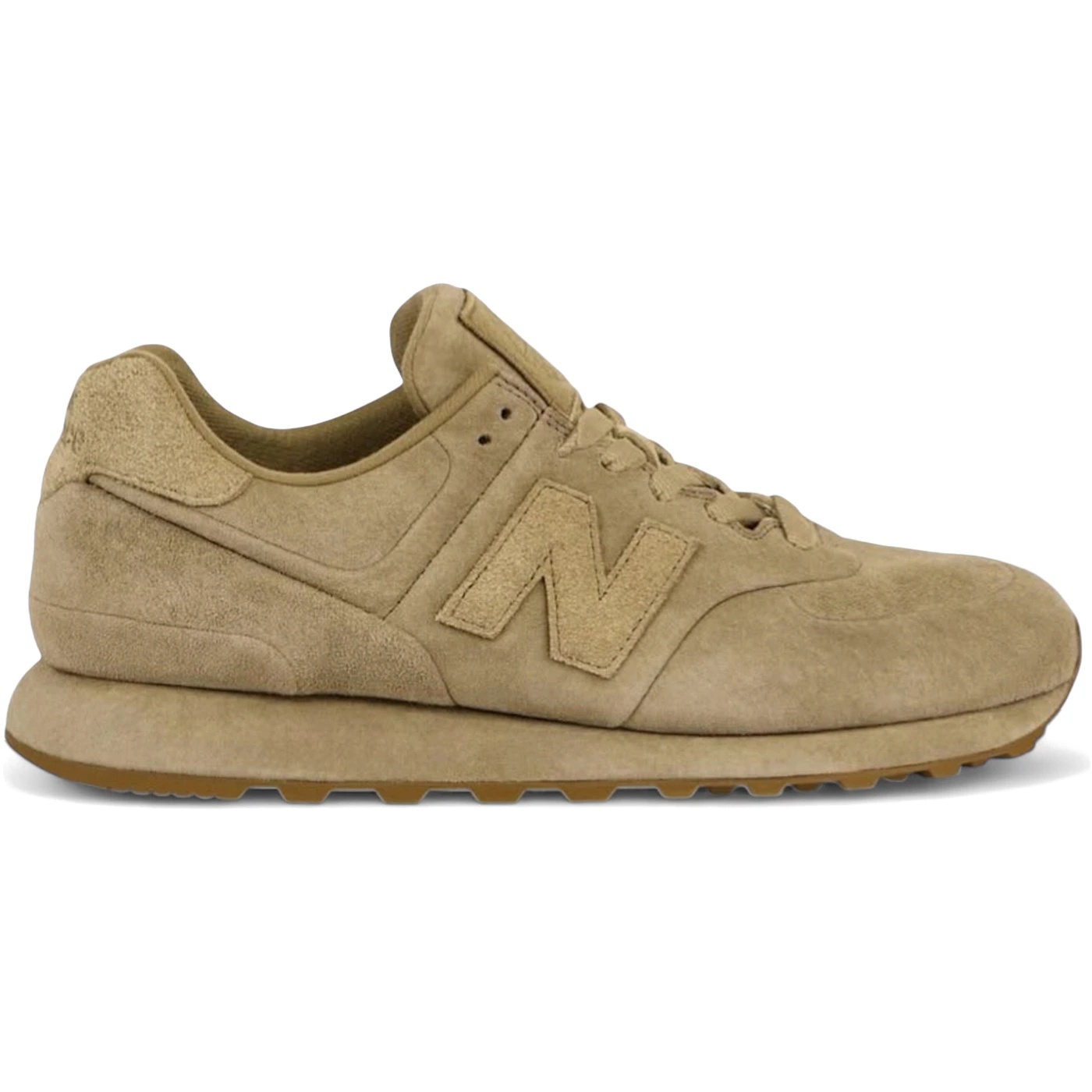 New Balance 574 Ghost Stone Island Dark Beige 2 New Balance 574 Ghost Stone Island Dark Beige 1