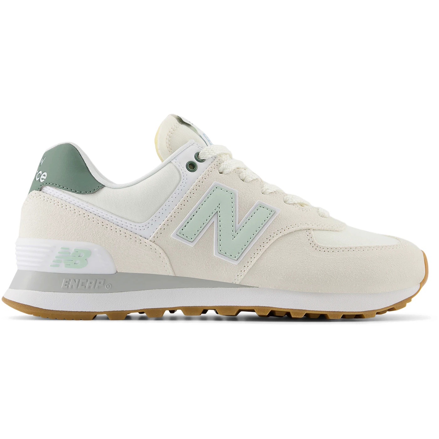 New Balance 574 Sea Salt New Spruce (Womens) 2 New Balance 574 Sea Salt New Spruce Womens 2