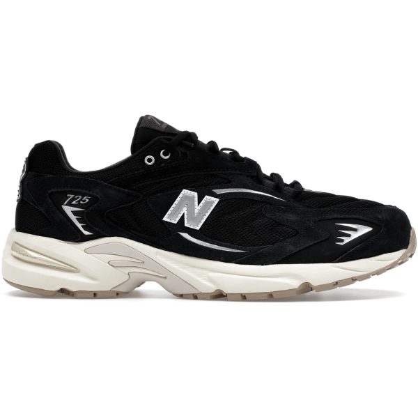New Balance 725 Black Metallic Silver