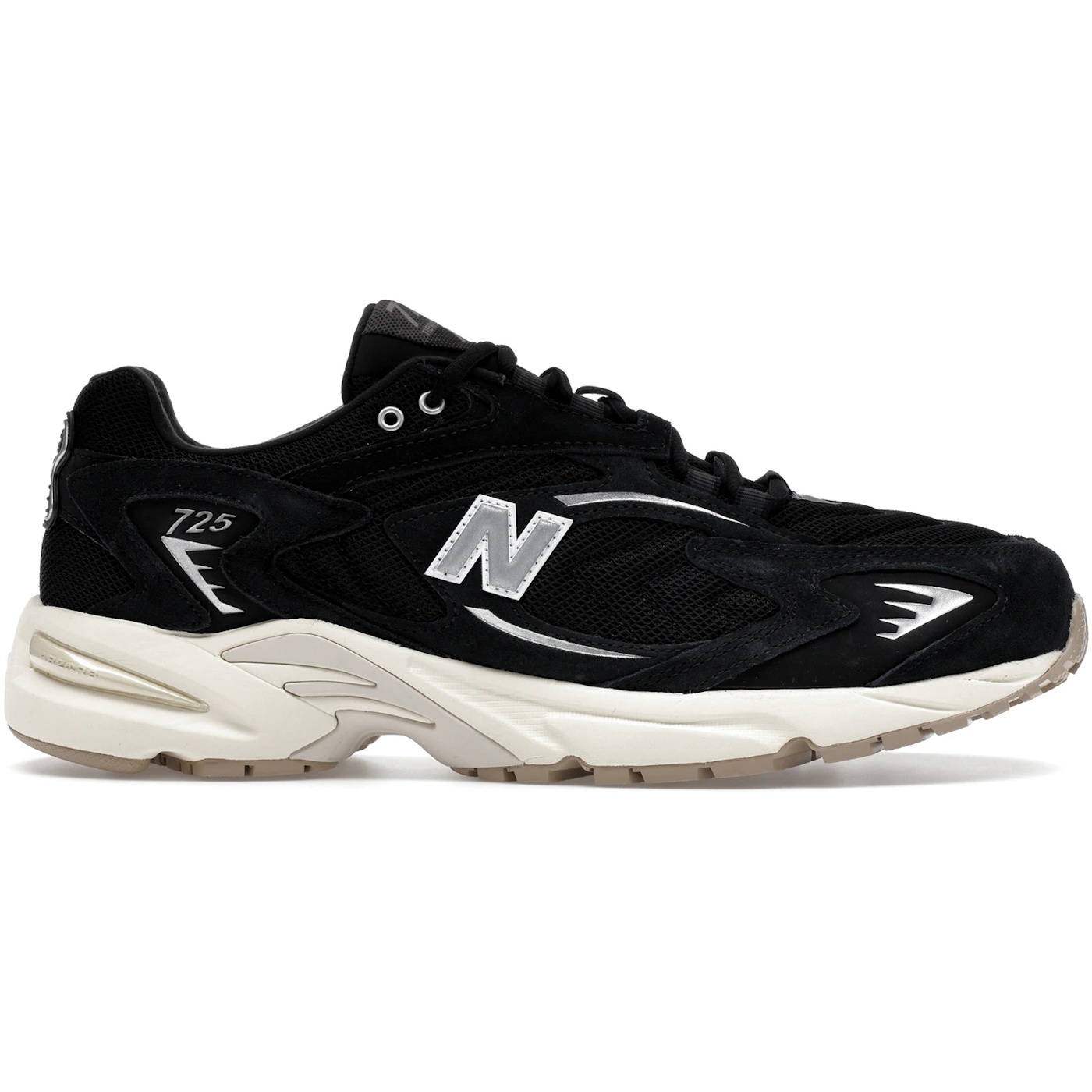 New Balance 725 Black Metallic Silver 2 New Balance 725 Black Metallic Silver 2