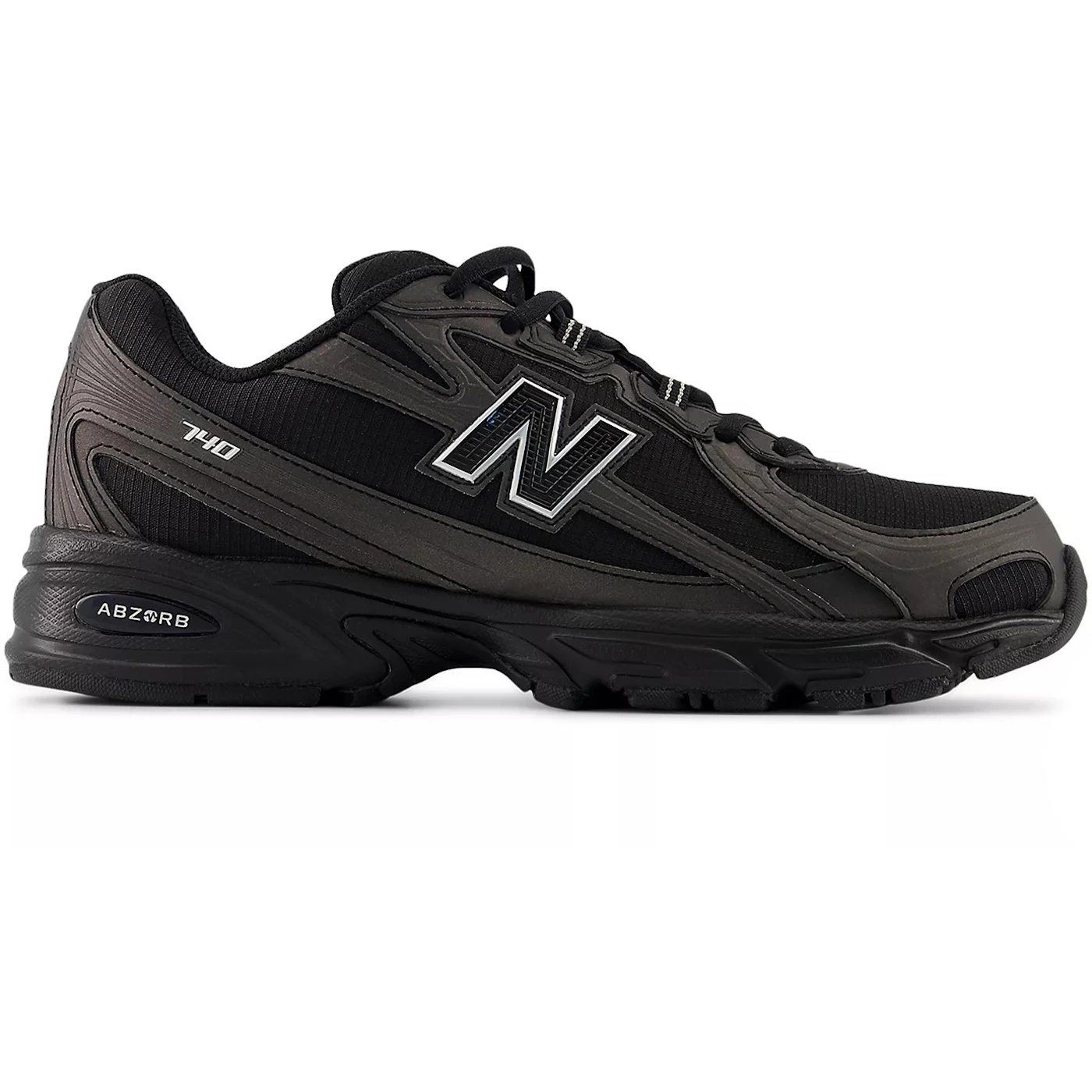 New Balance 740 Black Silver Metallic 1 New Balance 740 Black Silver Metallic 3