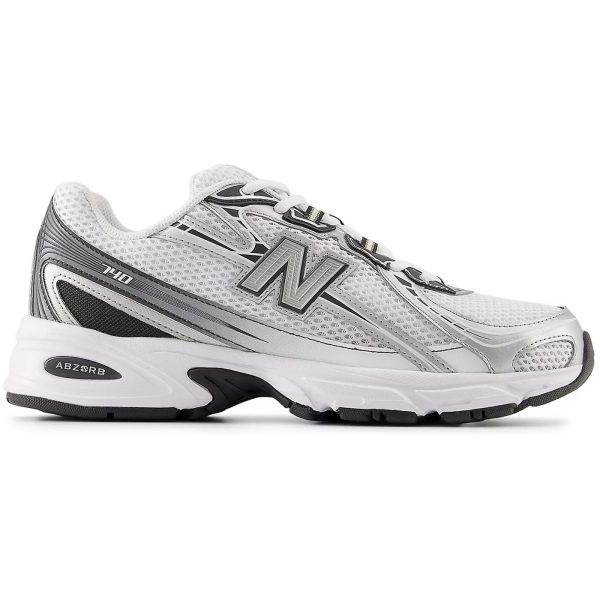New Balance 740 White Metallic Silver Black