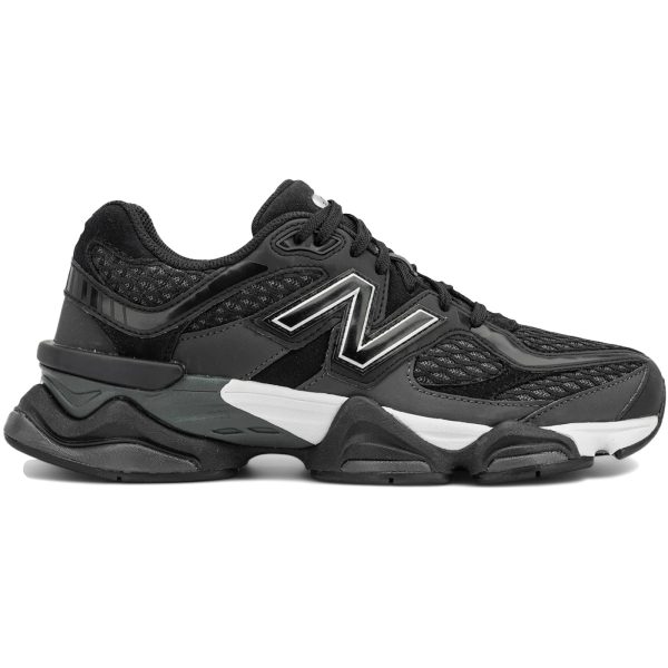 New Balance 9060 Shoe Palace Black Silver